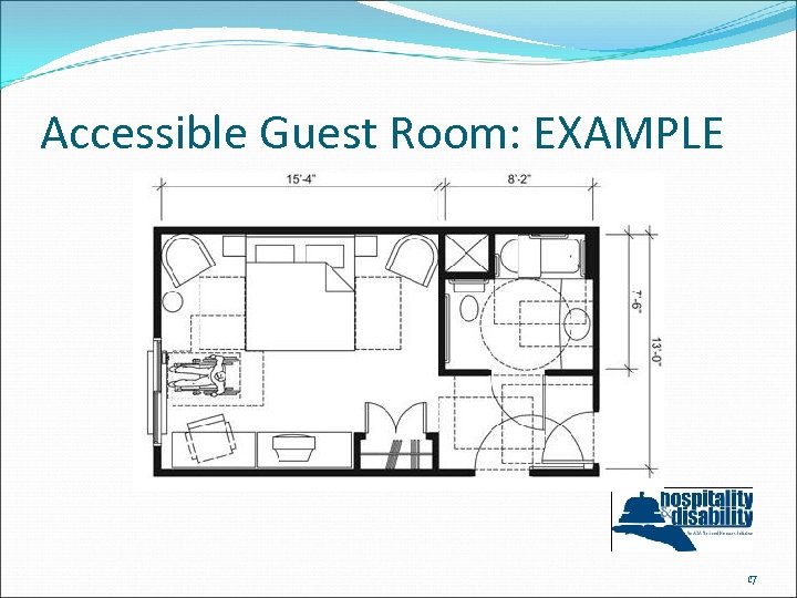 Accessible Guest Room: EXAMPLE 17 