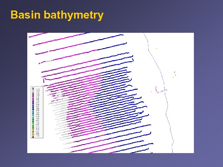 Basin bathymetry 