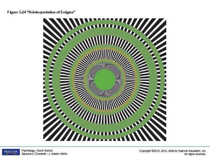 Figure 3. 24 “Reinterpretation of Enigma” Psychology, Fourth Edition Saundra K. Ciccarelli • J.