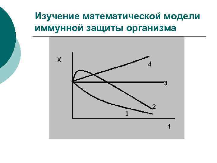 Изучение математической модели иммунной защиты организма 