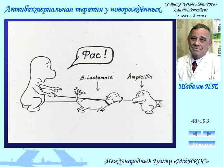 Антибактериальная терапия у новорождённых. Шабалов Н. П. 48/193 Лекции 