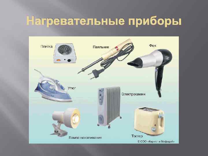 Нагревательные приборы 