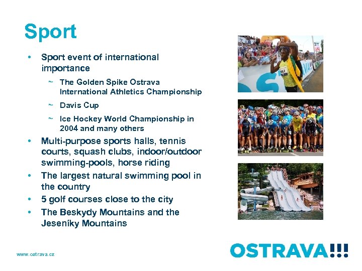 Sport • Sport event of international importance ~ The Golden Spike Ostrava International Athletics