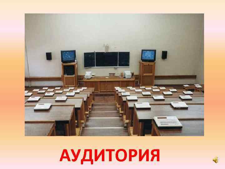 АУДИТОРИЯ 