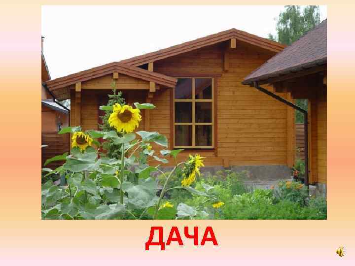 ДАЧА 