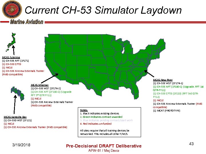 Current CH-53 Simulator Laydown MCAS Futenma (1) CH-53 E APT (2 F 171) (1)