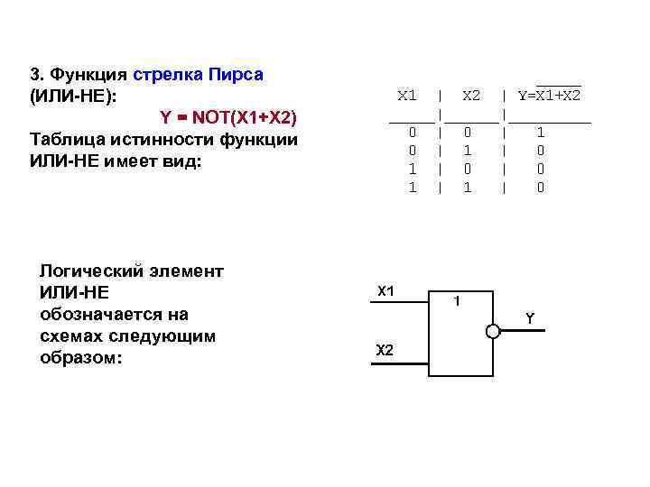 Логическая функция или