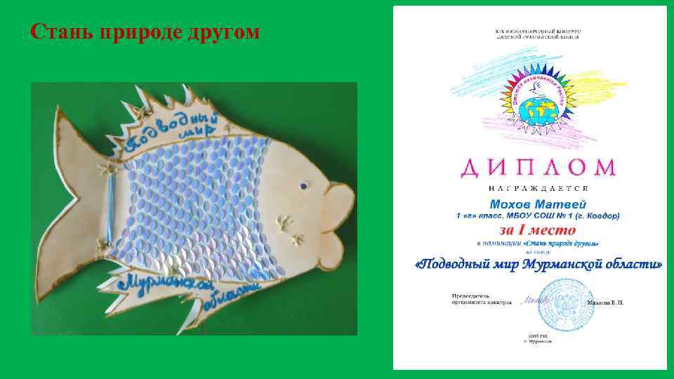 Стань природе другом 