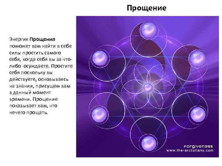 Прощение Энергия Прощения поможет вам найти в себе силы простить самого себя, когда себя