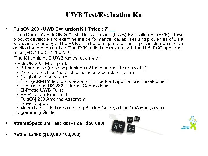 UWB Test/Evaluation Kit • Puls. ON 200 - UWB Evaluation Kit (Price : ?