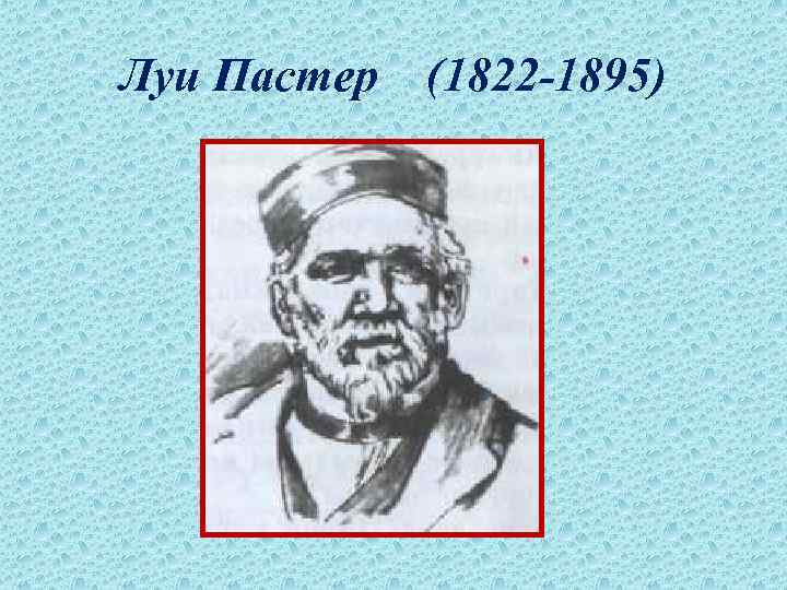 Луи Пастер (1822 -1895) 