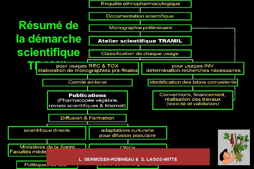 Résumé de la démarche scientifique TRAMIL L. GERMOSEN-ROBINEAU & S. LAGOS-WITTE 