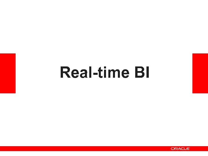 Real-time BI 