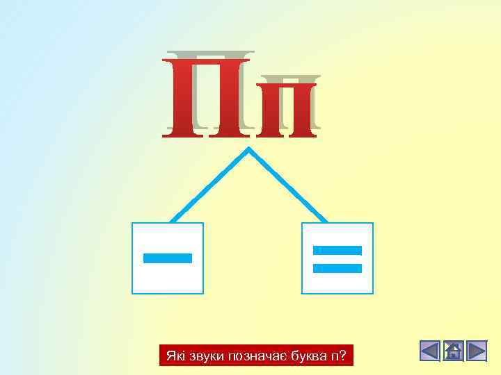 Пп Які звуки позначає буква п? 