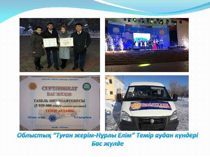 Облыстық “Туған жерім-Нұрлы Елім” Темір аудан күндері Бас жүлде 