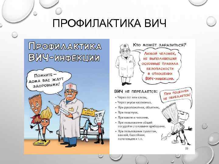 ПРОФИЛАКТИКА ВИЧ 