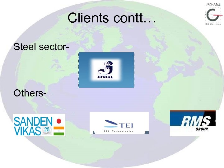 Clients contt… Steel sector- Others- 