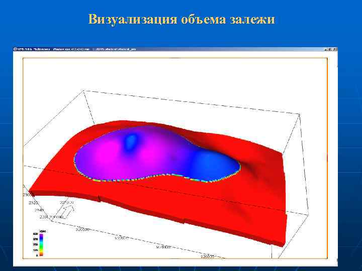 Визуализация объема залежи 