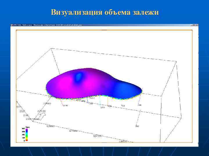 Визуализация объема залежи 