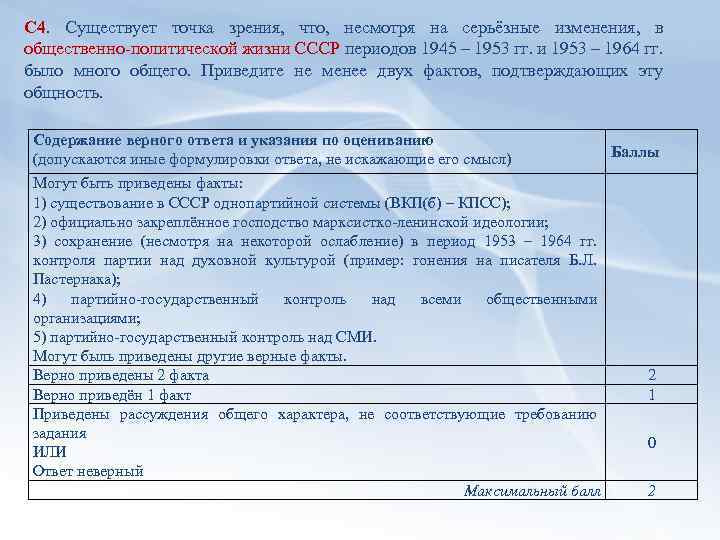 С 4. Существует точка зрения, что, несмотря на серьёзные изменения, в общественно политической жизни