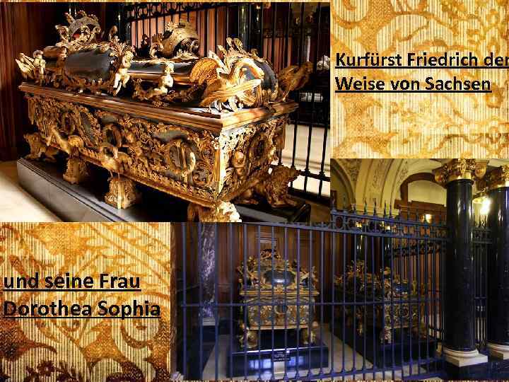 Kurfürst Friedrich der Weise von Sachsen und seine Frau Dorothea Sophia 