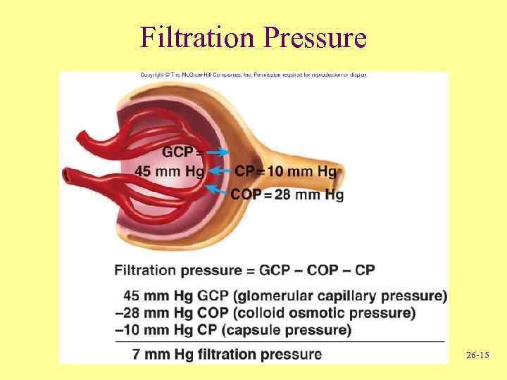 Filtration Pressure 26 -15 