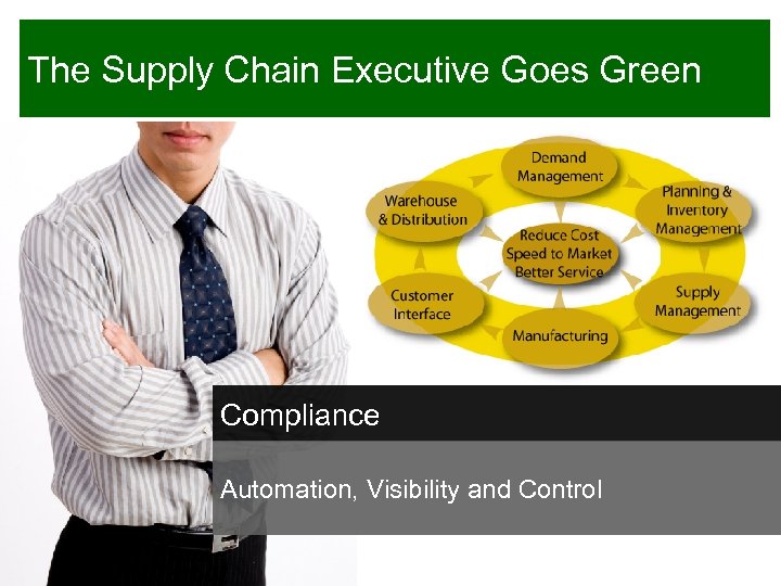 The Supply Chain Executive Goes Green Compliance Automation, Visibility and Control 