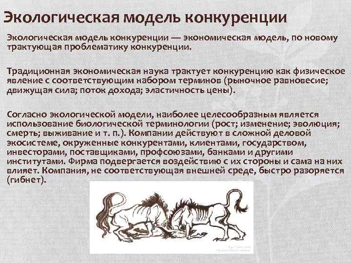 Естественная монополия конкуренция