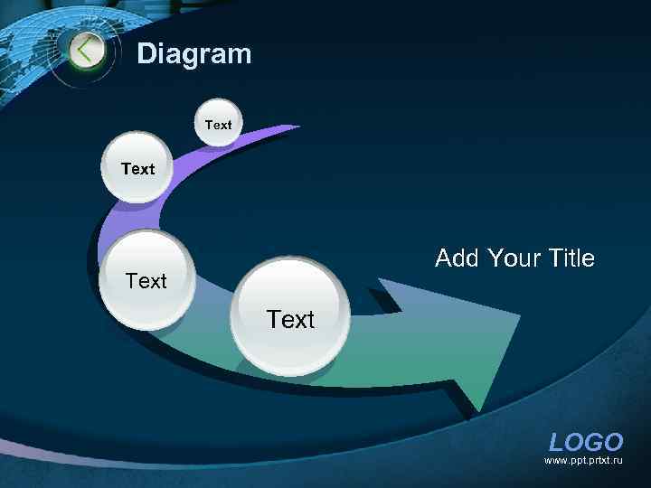 Diagram Text Add Your Title Text LOGO www. ppt. prtxt. ru 