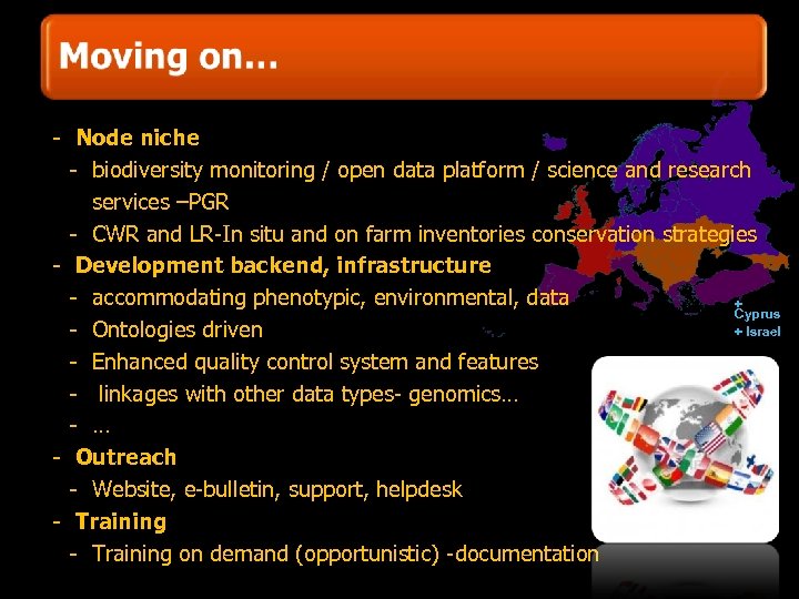 - Node niche - biodiversity monitoring / open data platform / science and research