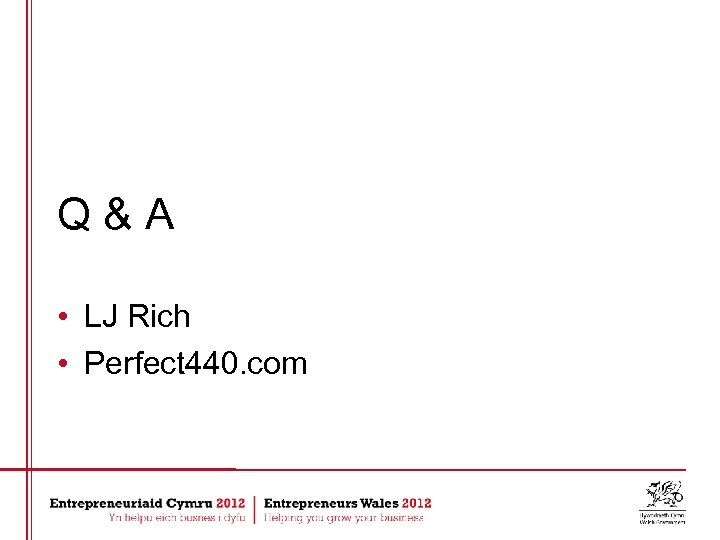 Q&A • LJ Rich • Perfect 440. com 