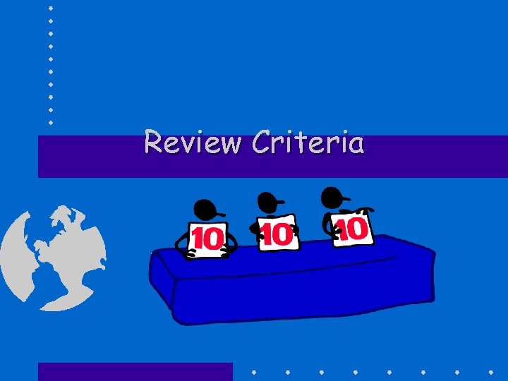 Review Criteria 