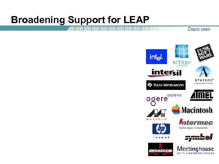 Broadening Support for LEAP 