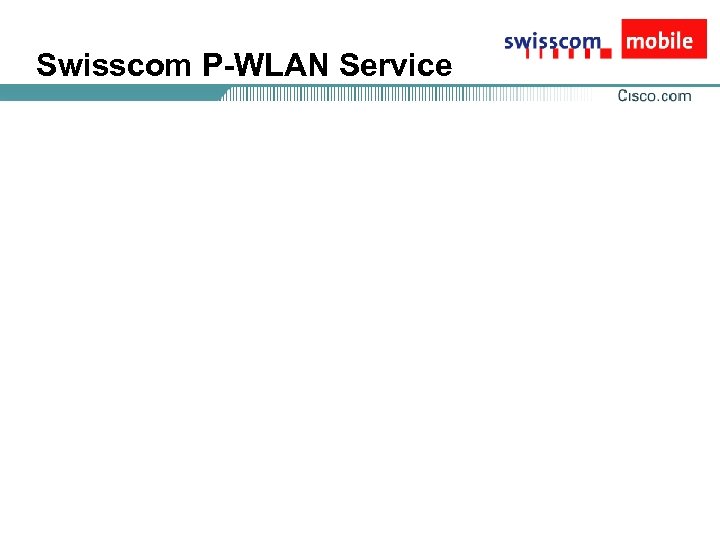 Swisscom P-WLAN Service 