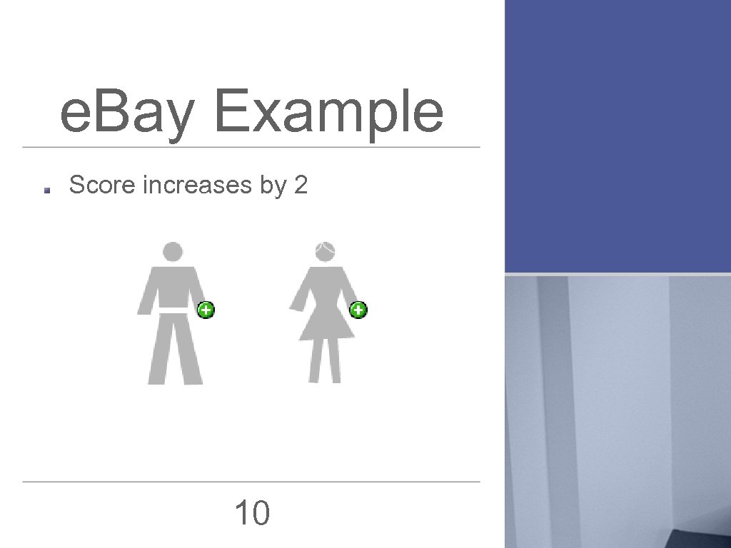 e. Bay Example Score increases by 2 10 