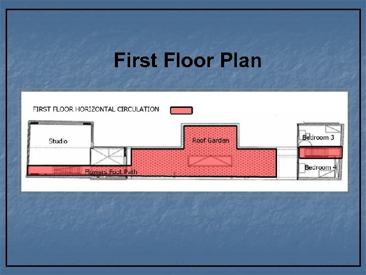 First Floor Plan 