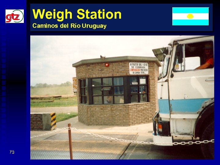 Weigh Station Caminos del Río Uruguay 73 
