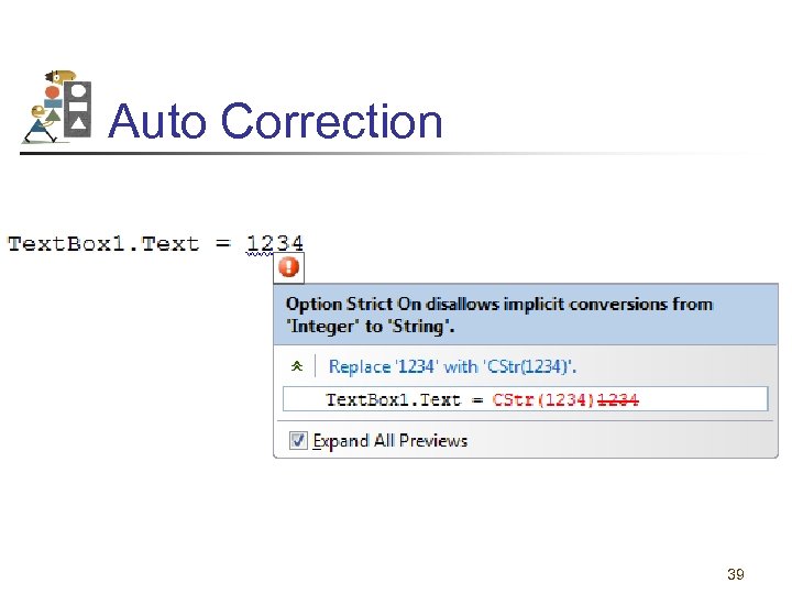 Auto Correction 39 