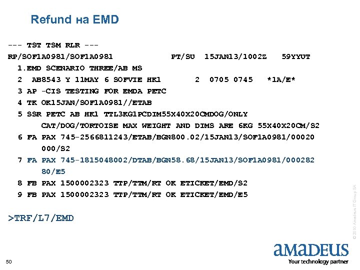 --- TST TSM RLR --RP/SOF 1 A 0981 PT/SU 15 JAN 13/1002 Z 59