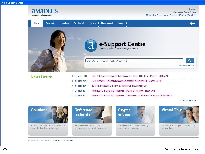 Amadeus Electronic Miscellaneous Document EMD Допълнителна информация: © 2010 Amadeus IT Group SA E-Support