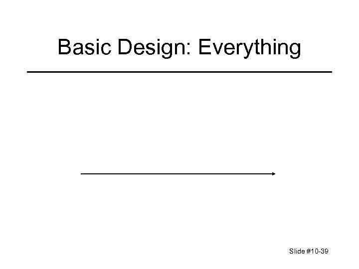 Basic Design: Everything Slide #10 -39 