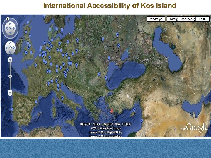 International Accessibility of Kos Island 