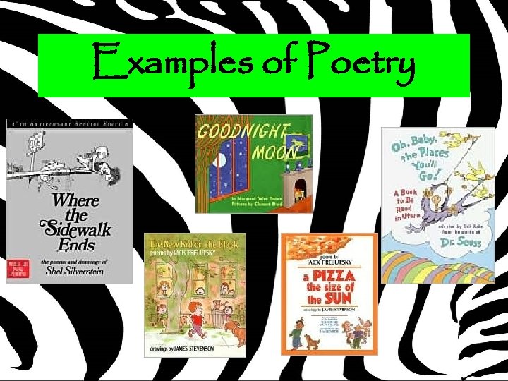 Examples of Poetry 