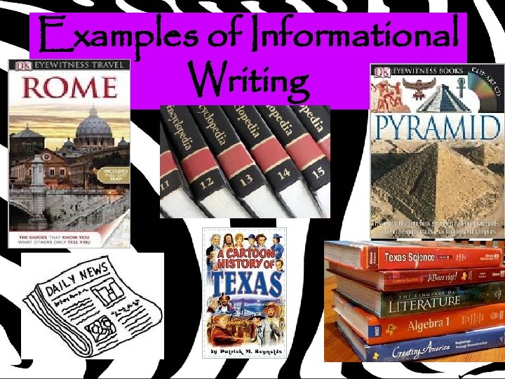 Examples of Informational Writing 