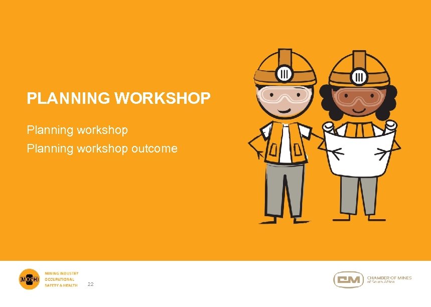 PLANNING WORKSHOP Planning workshop outcome 22 Page 