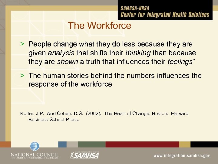 The Workforce > People change what they do less because they are given analysis