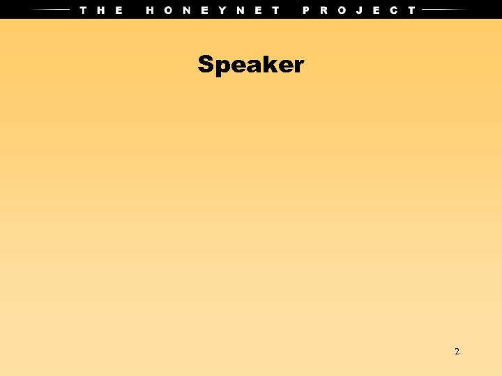 Speaker 2 