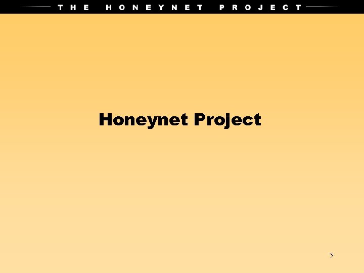 Honeynet Project 5 