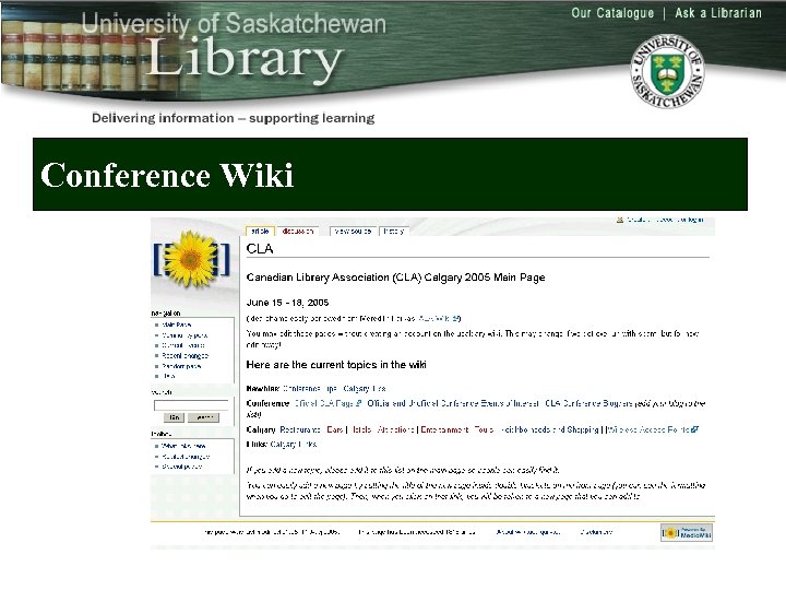 Conference Wiki 