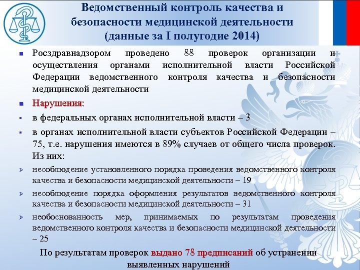 Приказ об организации внутреннего контроля качества и безопасности медицинской деятельности образец